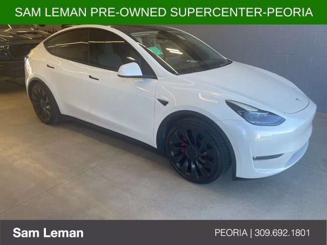 Used 2022 Tesla Model Y Performance with VIN 7SAYGDEF9NF545872 for sale in Peoria, IL