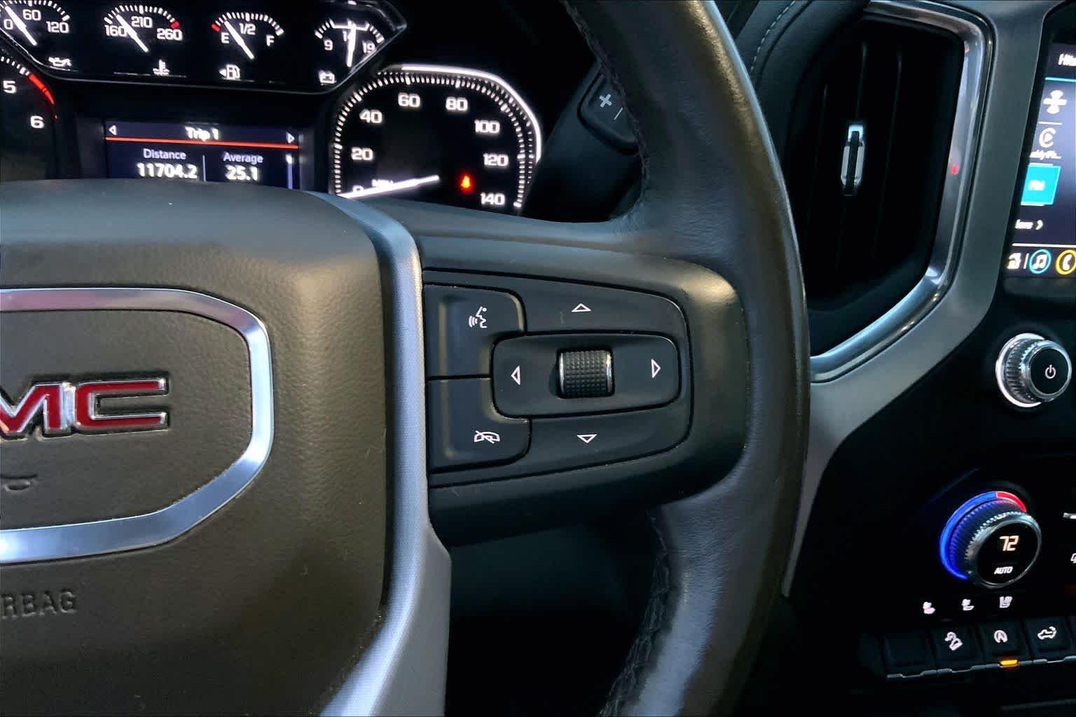 Used 2021 Summit White GMC SLT image 24