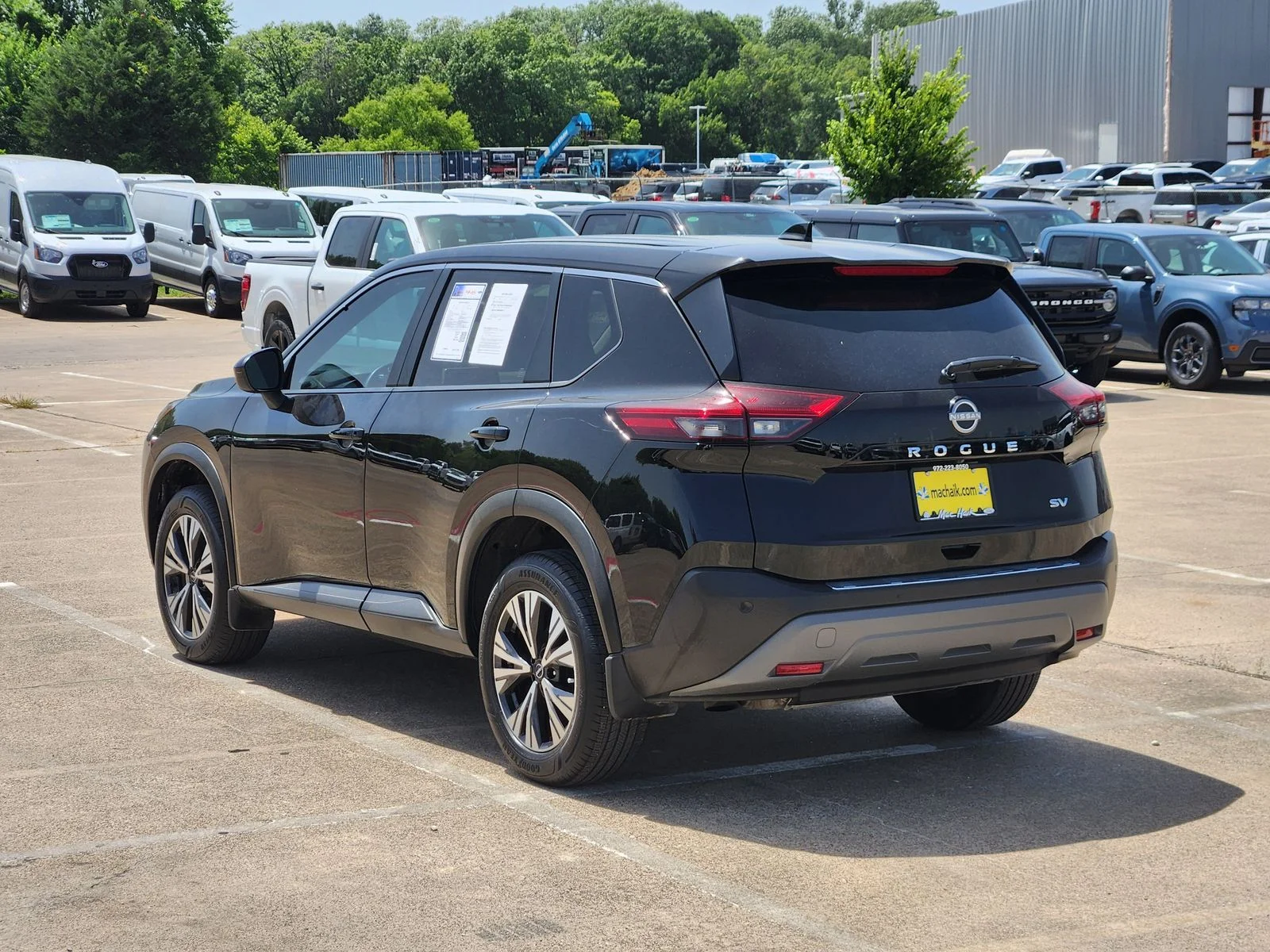 Used 2023 Black Nissan SV image 4