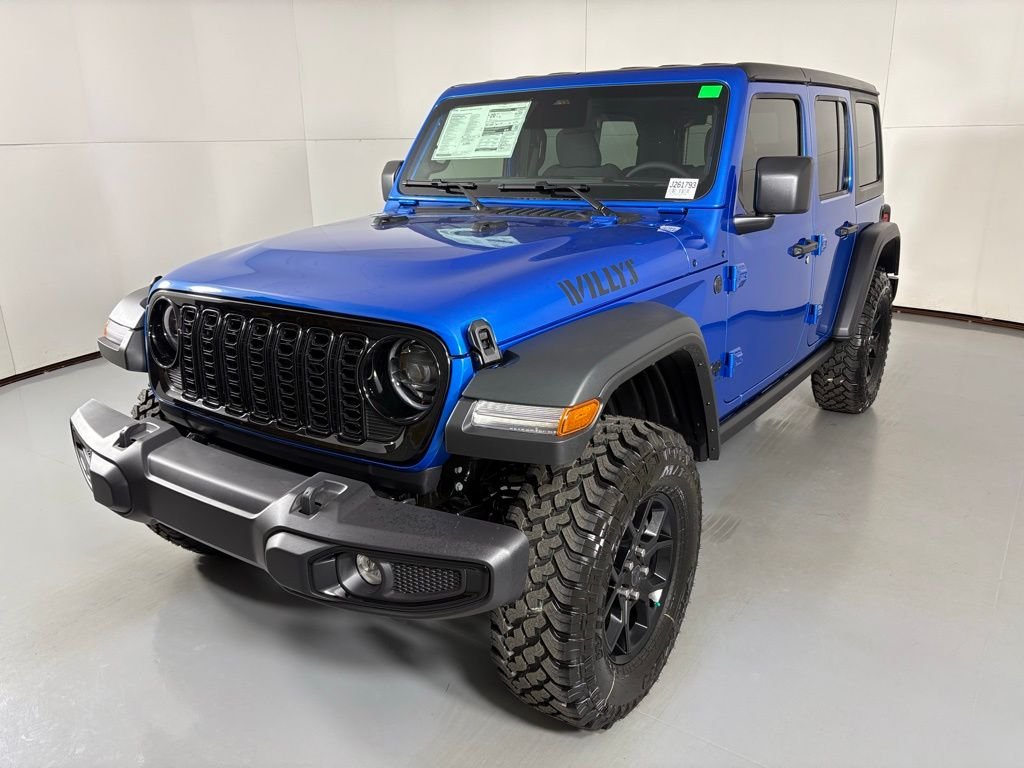 New 2026 Hydro Blue Pearlcoat Jeep Willys image 4