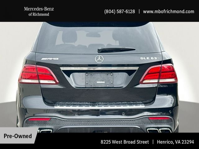 Used 2017 Black Mercedes-Benz GLE 63 AMG® image 30