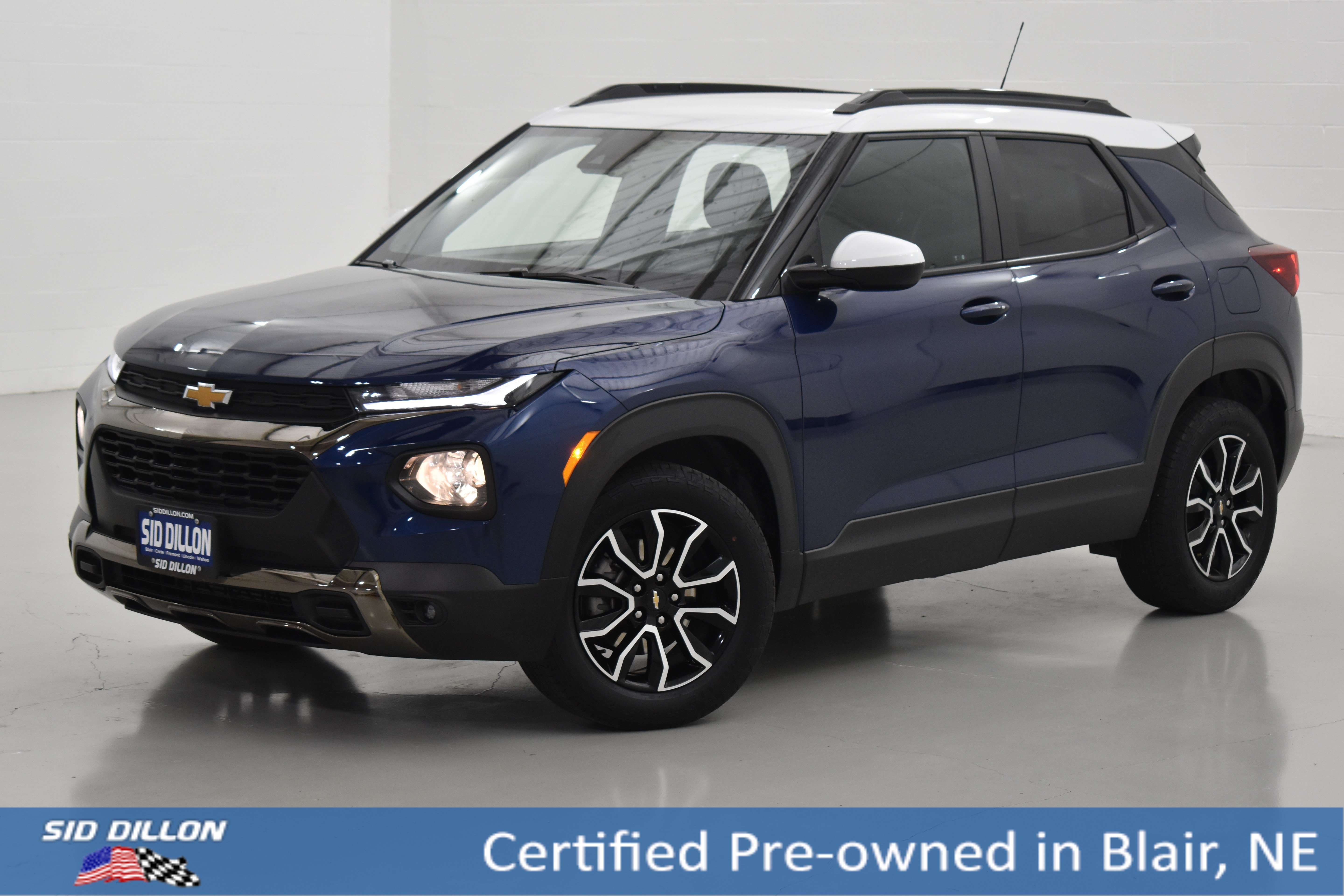 Certified Used 2023 Blue Glow Metallic Chevrolet ACTIV image 1