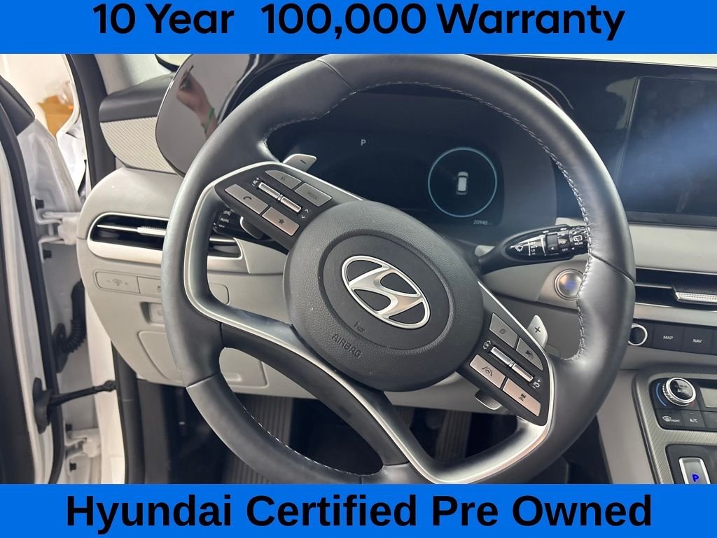Certified Used 2025 White Hyundai SEL Premium image 20