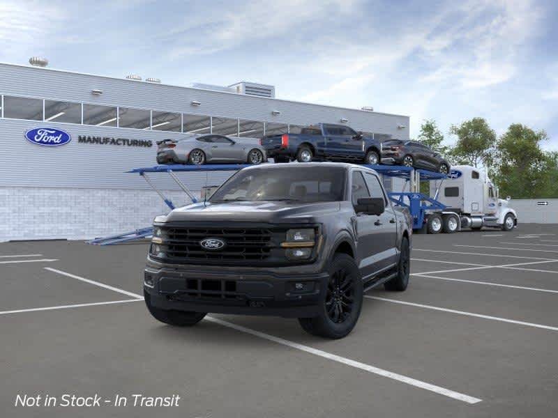 New 2026 Agate Black Metallic Ford XLT image 3