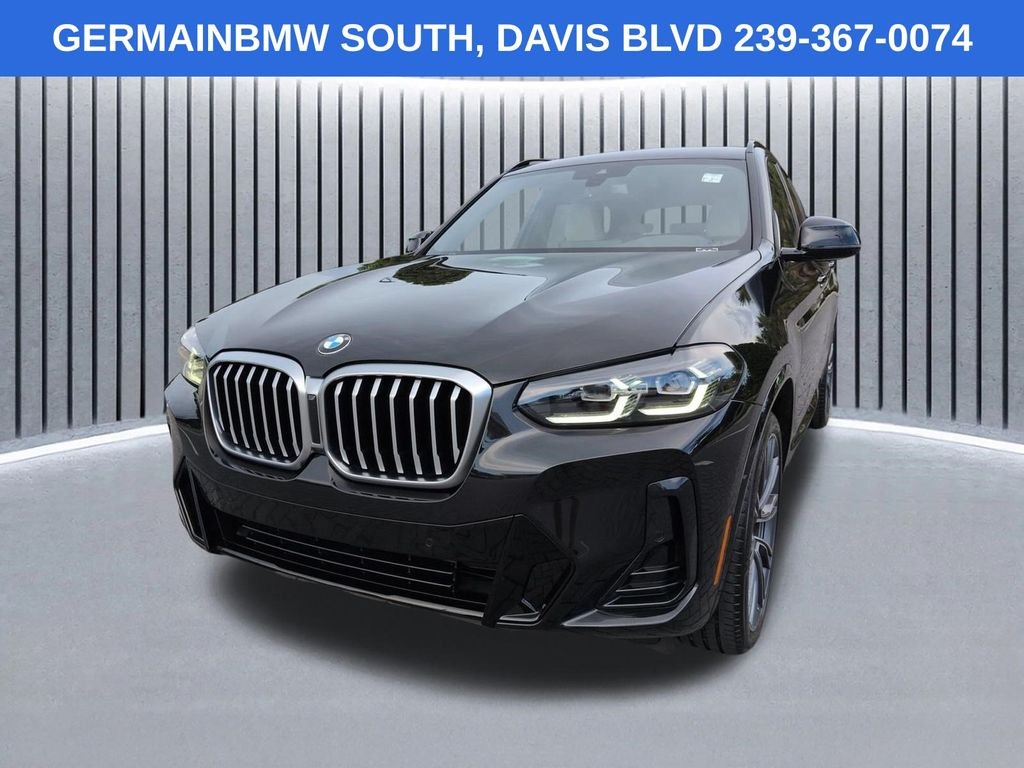Certified Used 2022 Black Sapphire Metallic BMW xDrive30i image 9
