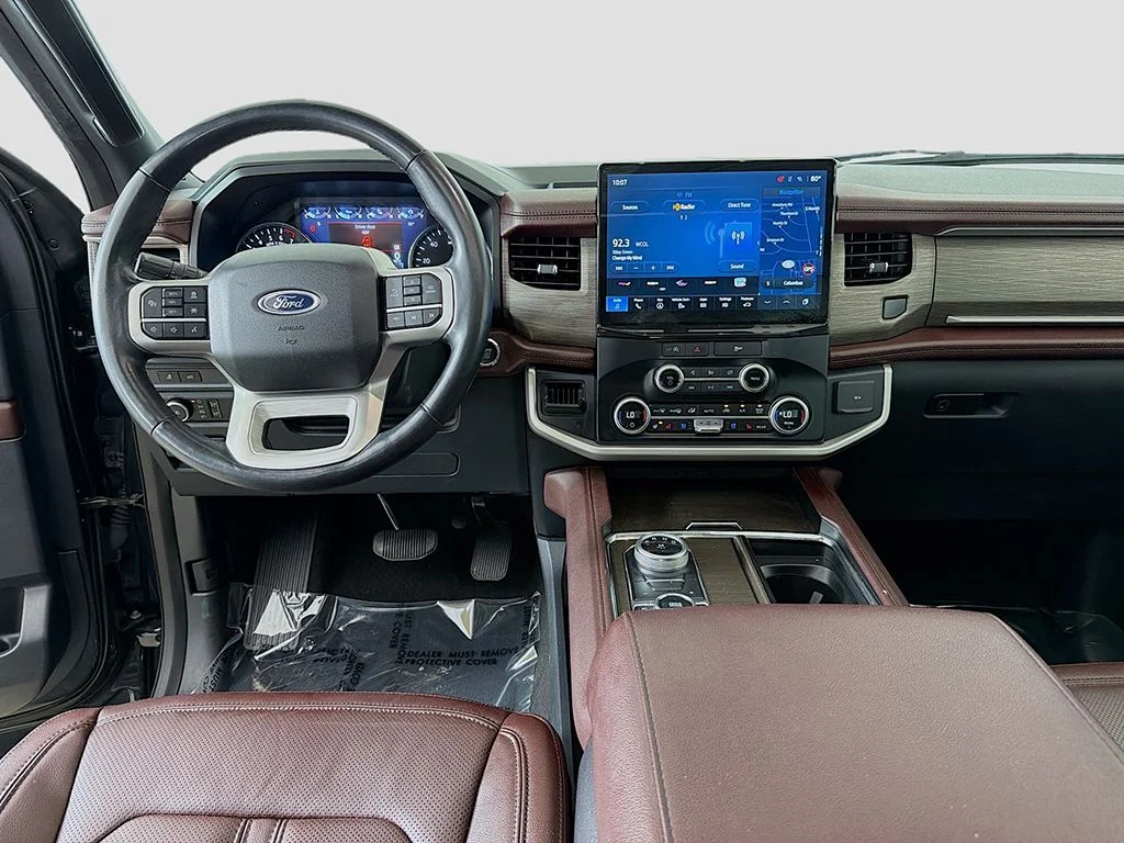 Used 2024 Dark Matter Gray Metallic Ford Limited image 40