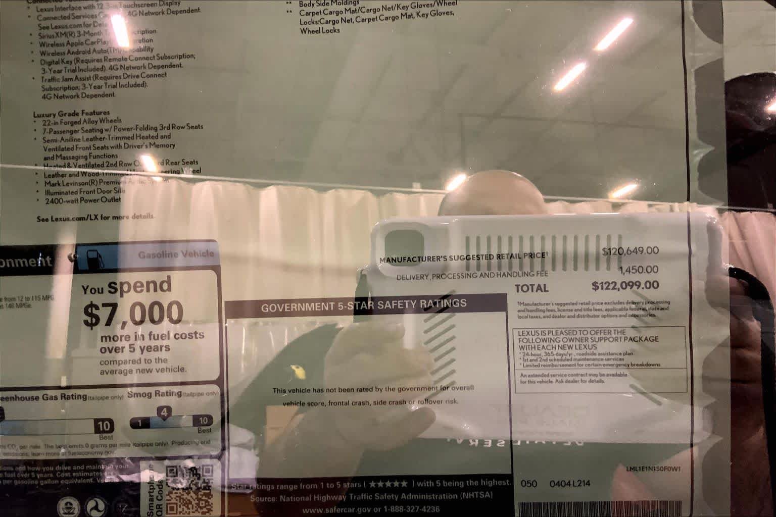 2026 Lexus LX 700h Luxury - Photo 21