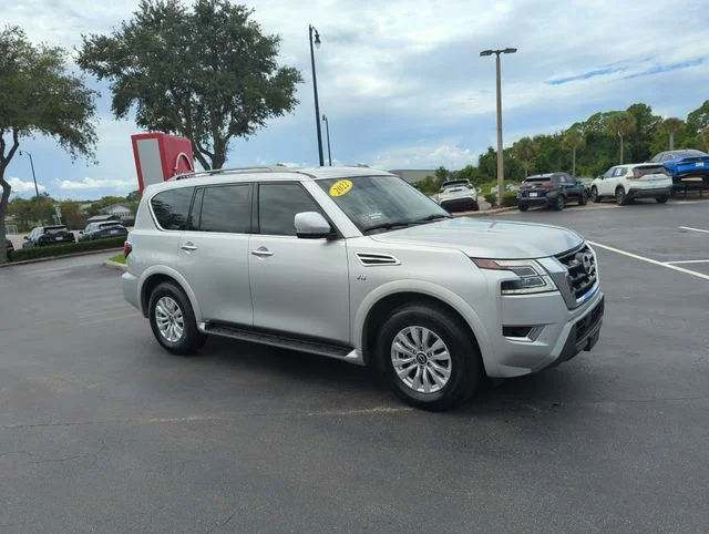 Used 2022 Silver Nissan SV image 1