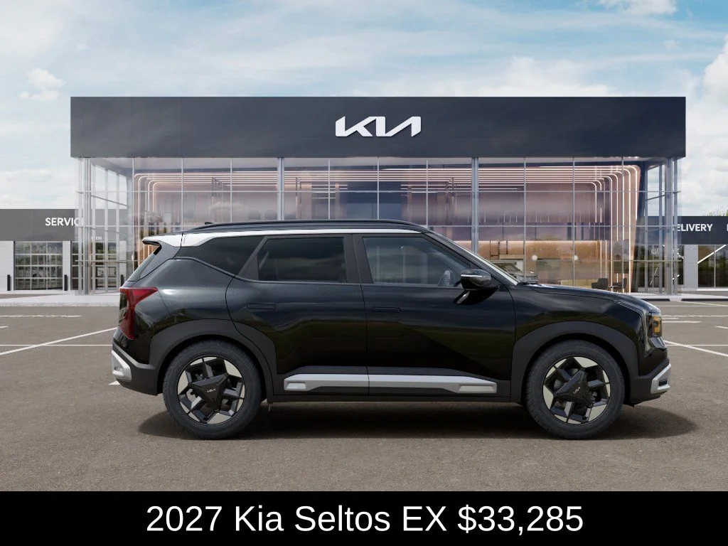 New 2027 Aurora Black Pearl Kia EX image 8