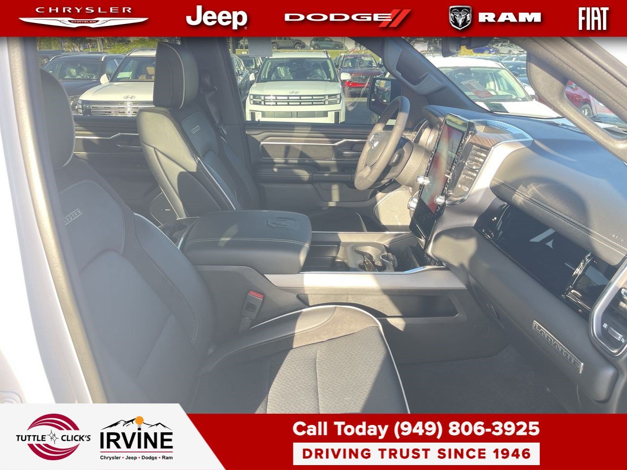 Used 2026 Bright White Clearcoat Ram Laramie image 25