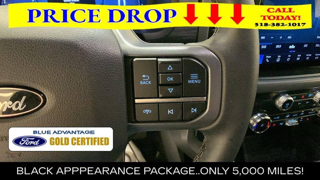 Certified Used 2025 White Metallic Ford XLT image 35