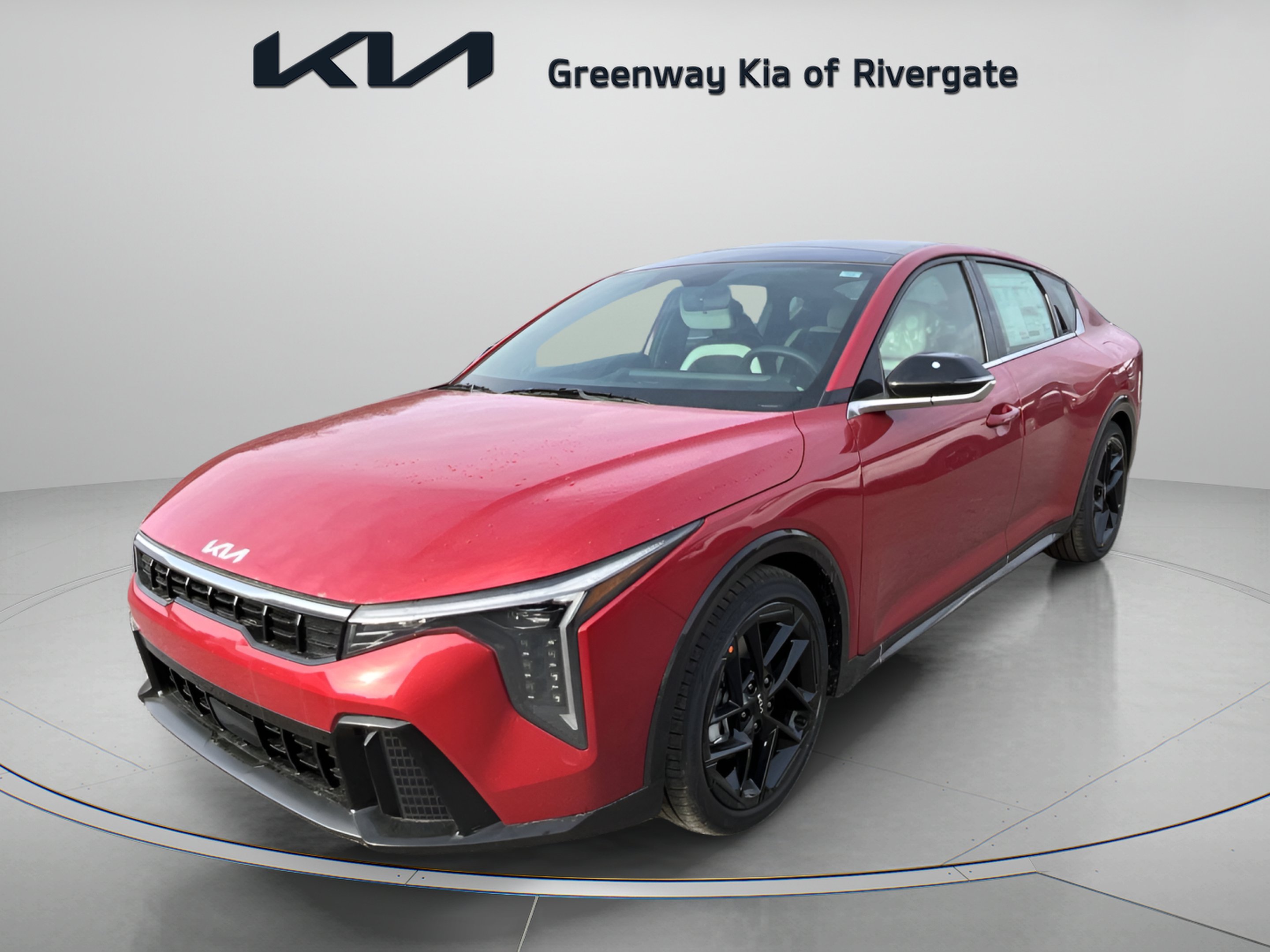 New 2025 Currant Red Kia GT-Line Turbo image 3
