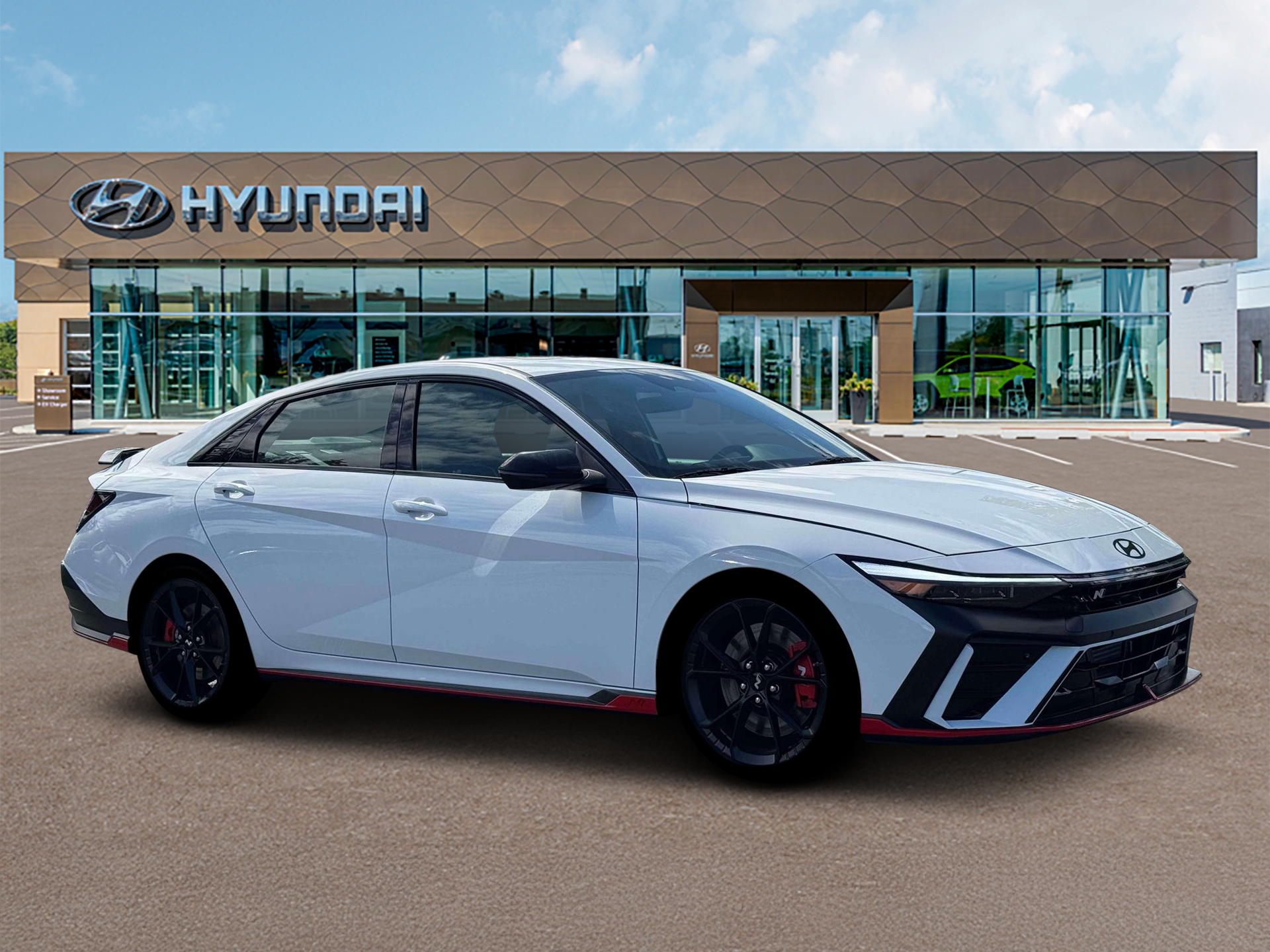 New 2026 Atlas White Hyundai Sedan image 10