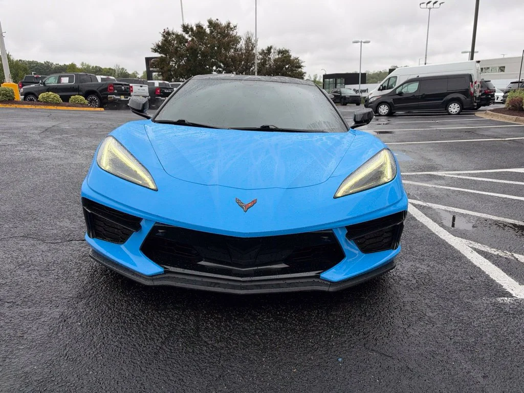 Used 2022 Blue Chevrolet Stingray image 2