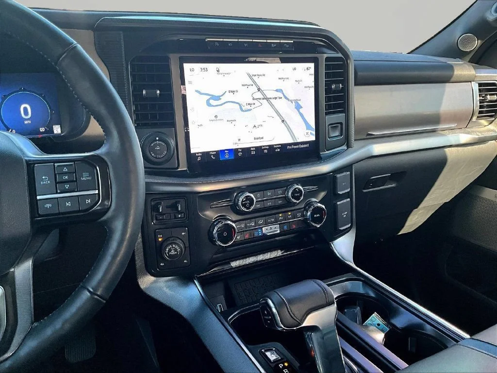 Used 2024 Black Metallic Ford Platinum image 12