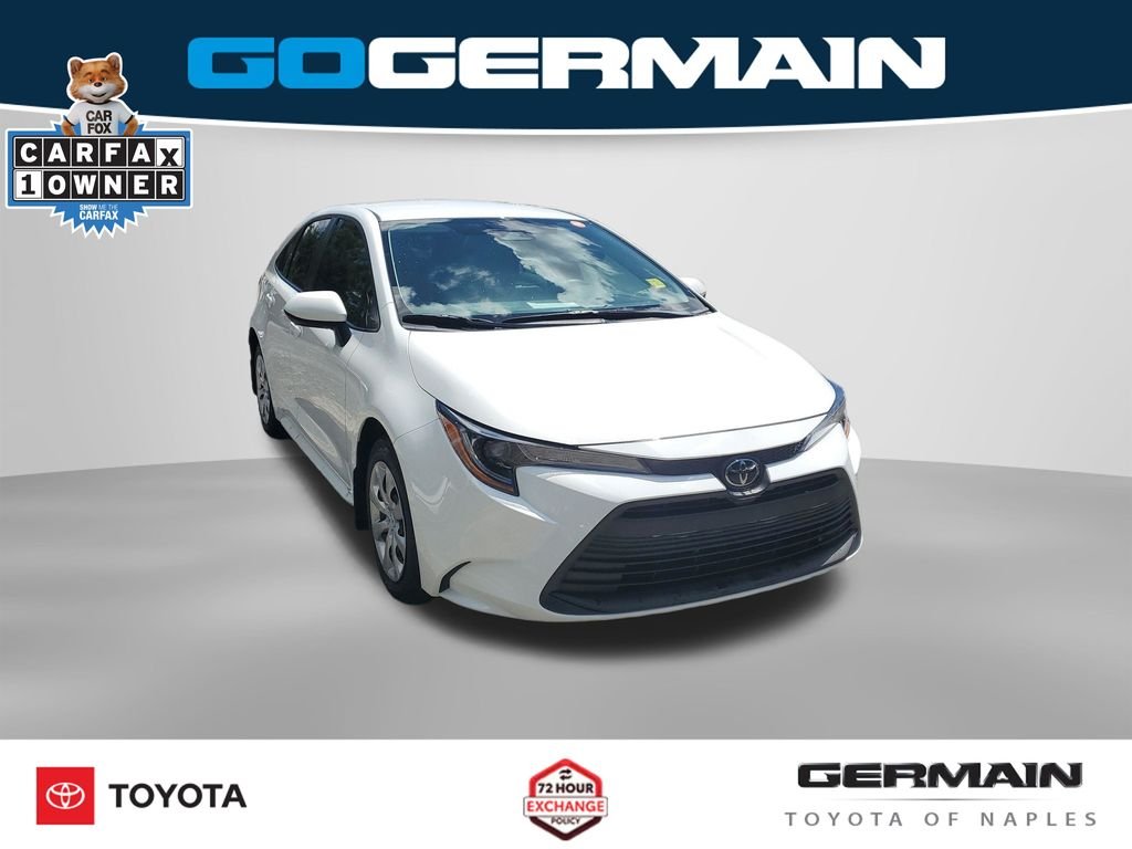 Used 2026 White Toyota LE image 4