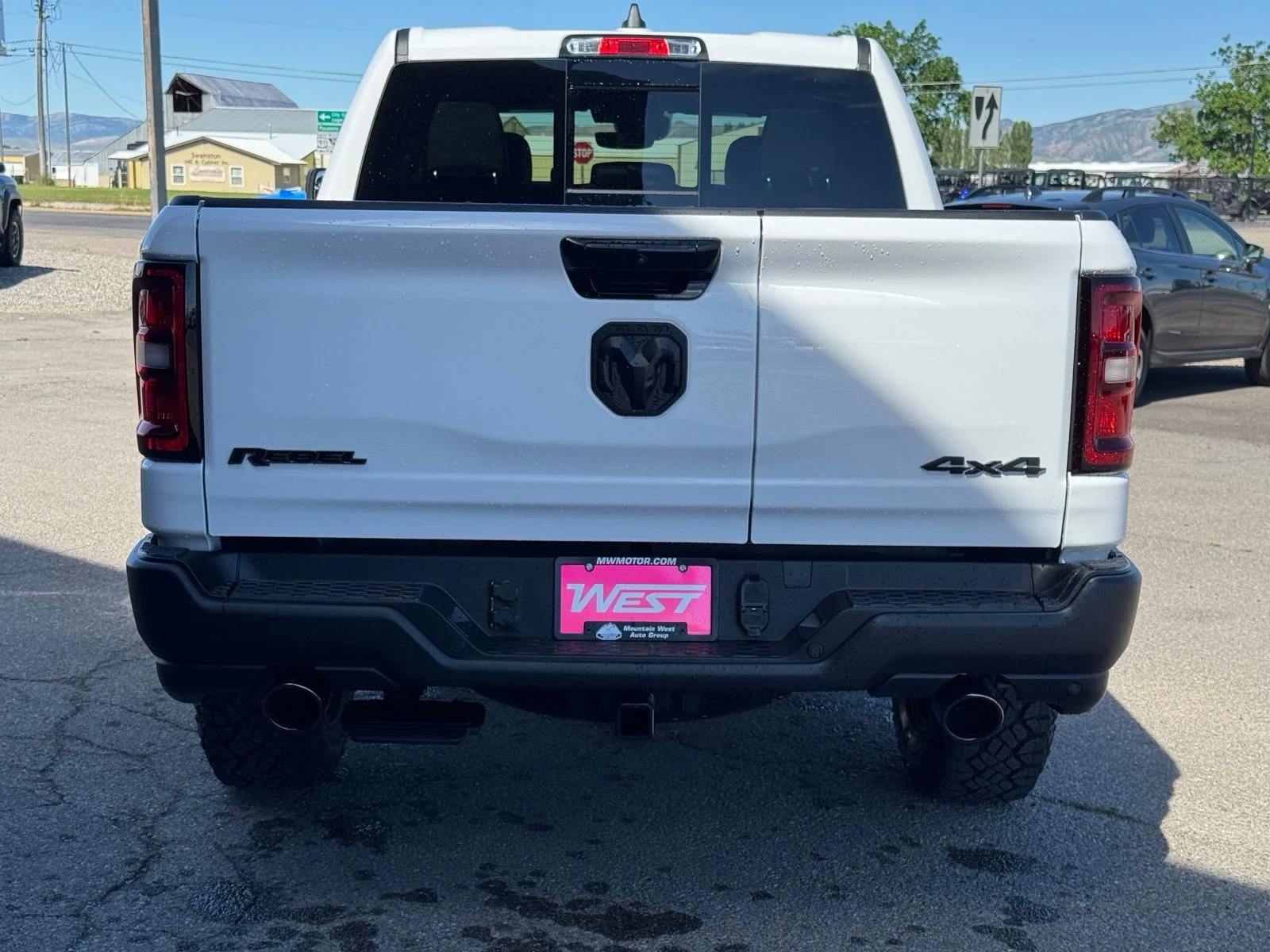 New 2026 Bright White Clear-Coat Exterior Paint RAM Rebel image 8