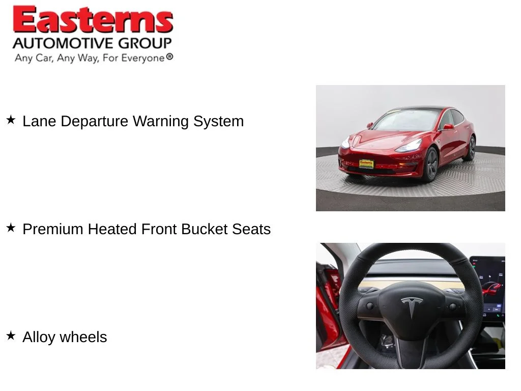 Used 2020 Red Tesla Standard image 11