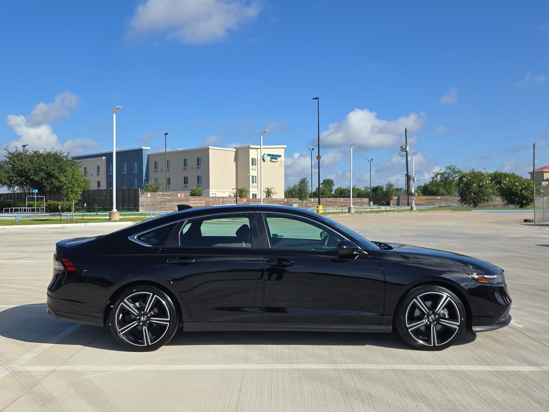 Certified Used 2025 Black Honda Sport image 2
