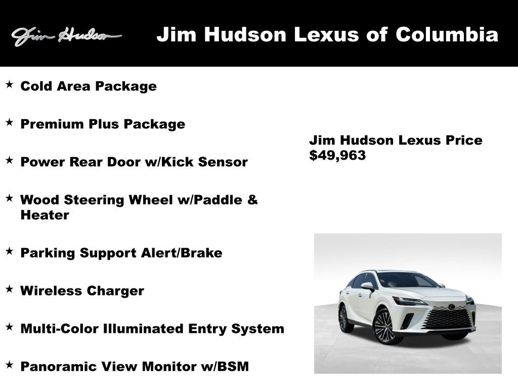 Certified Used 2023 EMINENT WHITE PEARL Lexus 350 Premium Plus image 4