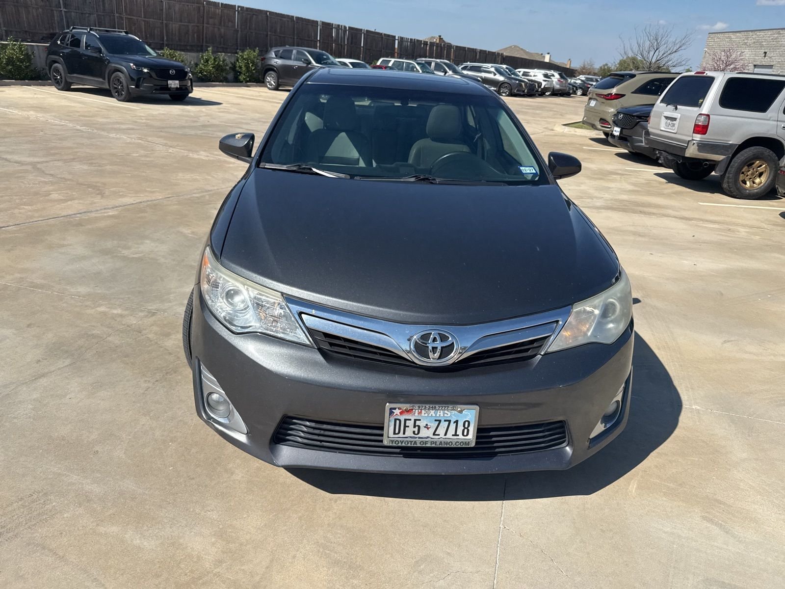 Used 2012 Toyota Camry XLE with VIN 4T4BF1FK1CR162370 for sale in Fort Worth, TX
