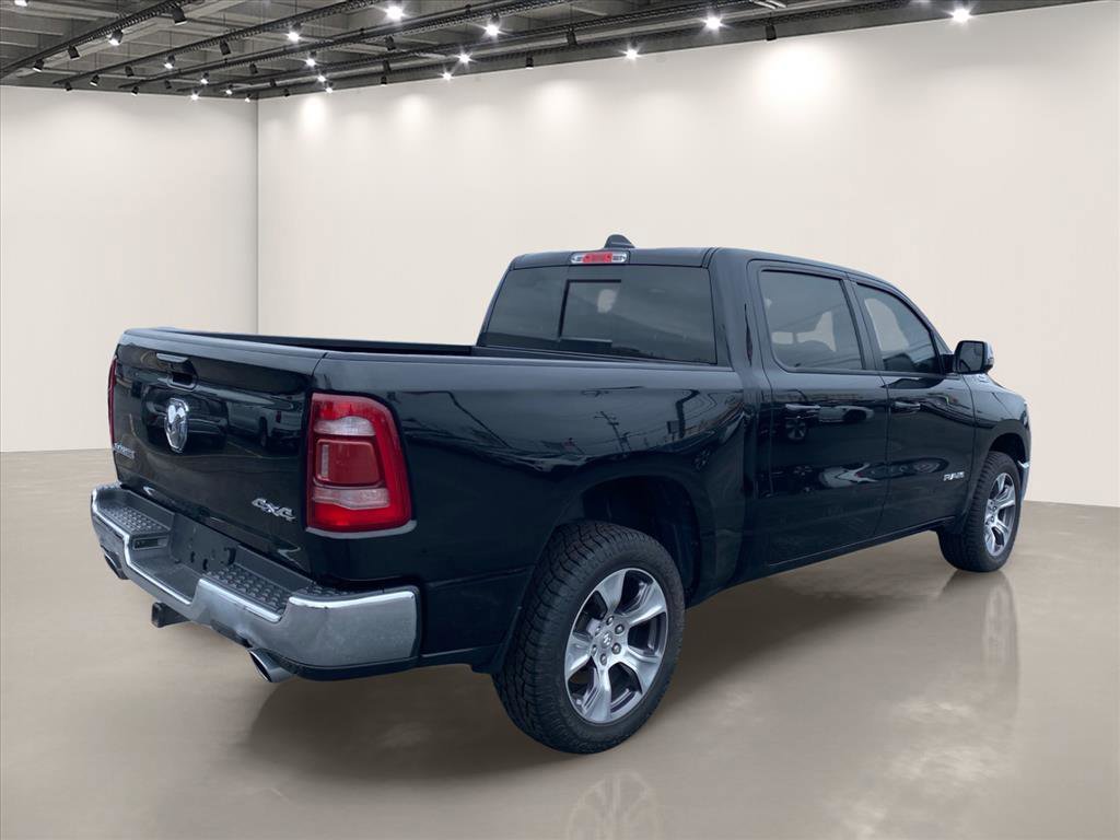 Used 2023 Diamond Black Crystal Pearlcoat Ram Laramie image 7