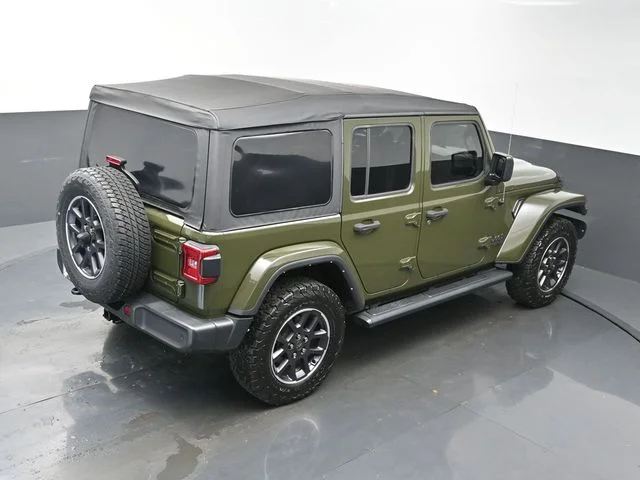 Used 2021 Green Jeep Unlimited Sport image 46