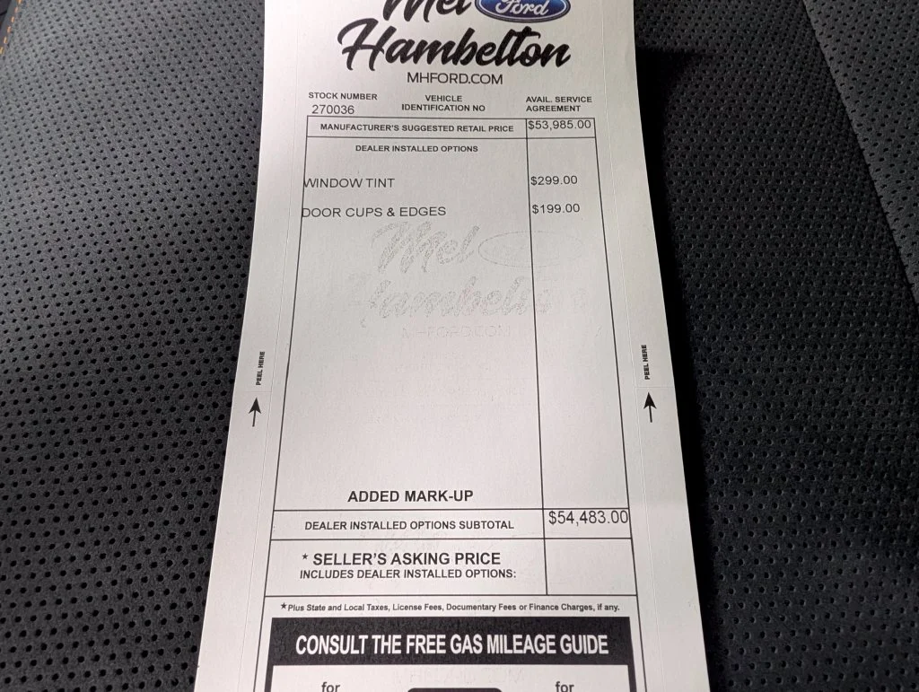 New 2027 Agate Black Metallic Ford Tremor® image 30