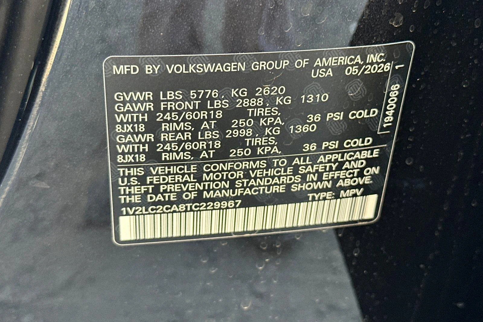 New 2026 Deep Black Pearl Volkswagen 2.0T SE image 28