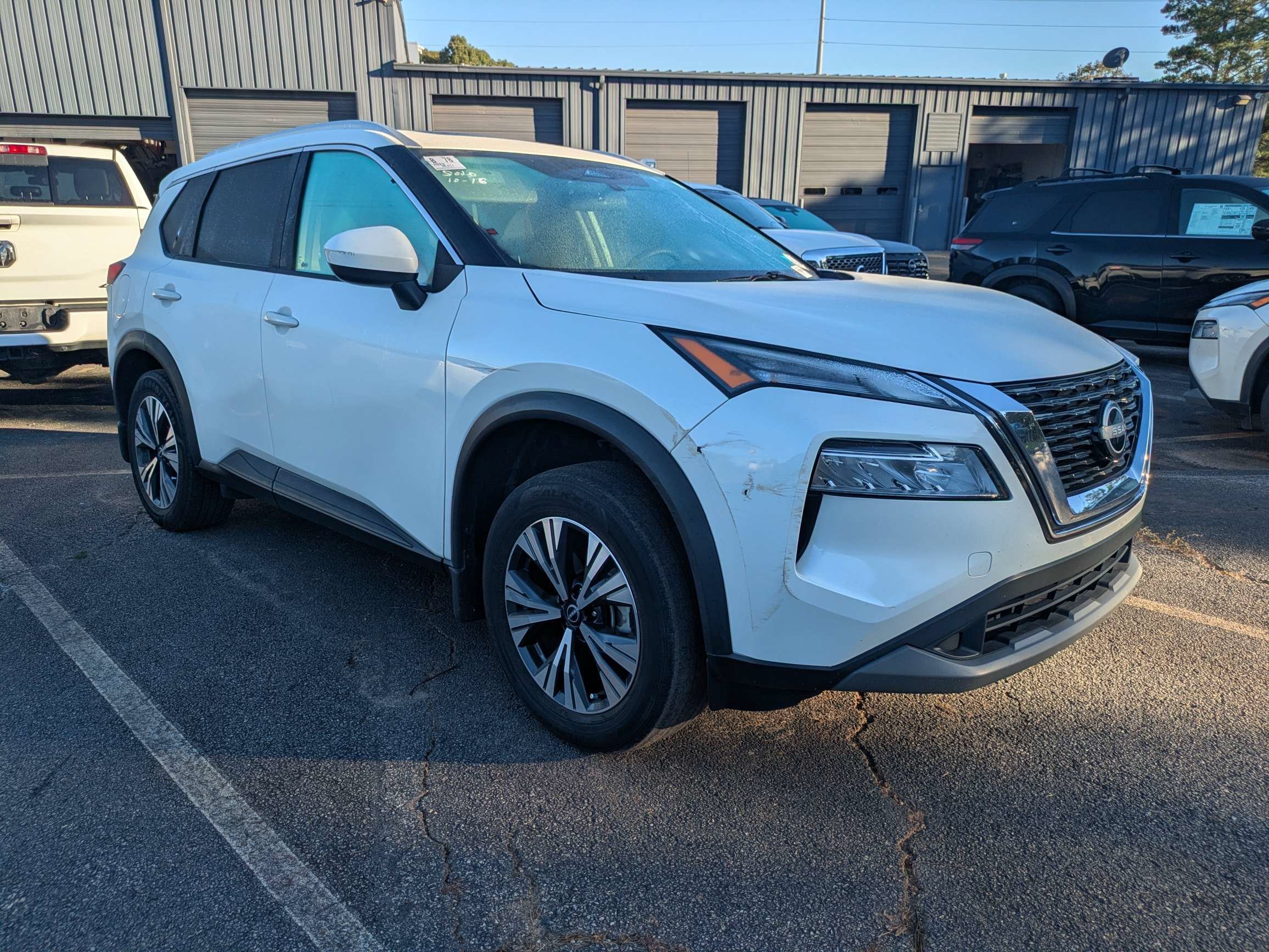 Used 2023 White Nissan SV image 1