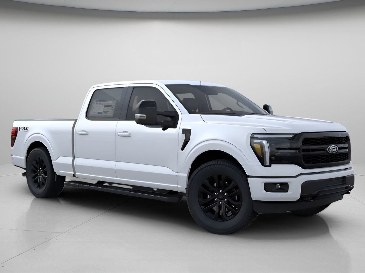 New 2026 Star White Metallic Tri-Coat Ford LARIAT image 8