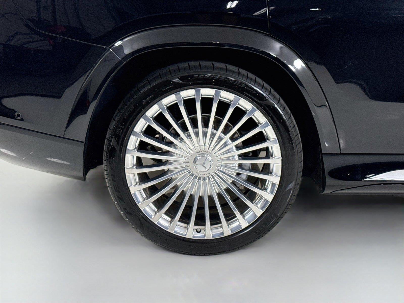 Used 2021 Obsidian Black Metallic Mercedes-Benz Maybach GLS 600 | One Owner | Executive Seating image 48