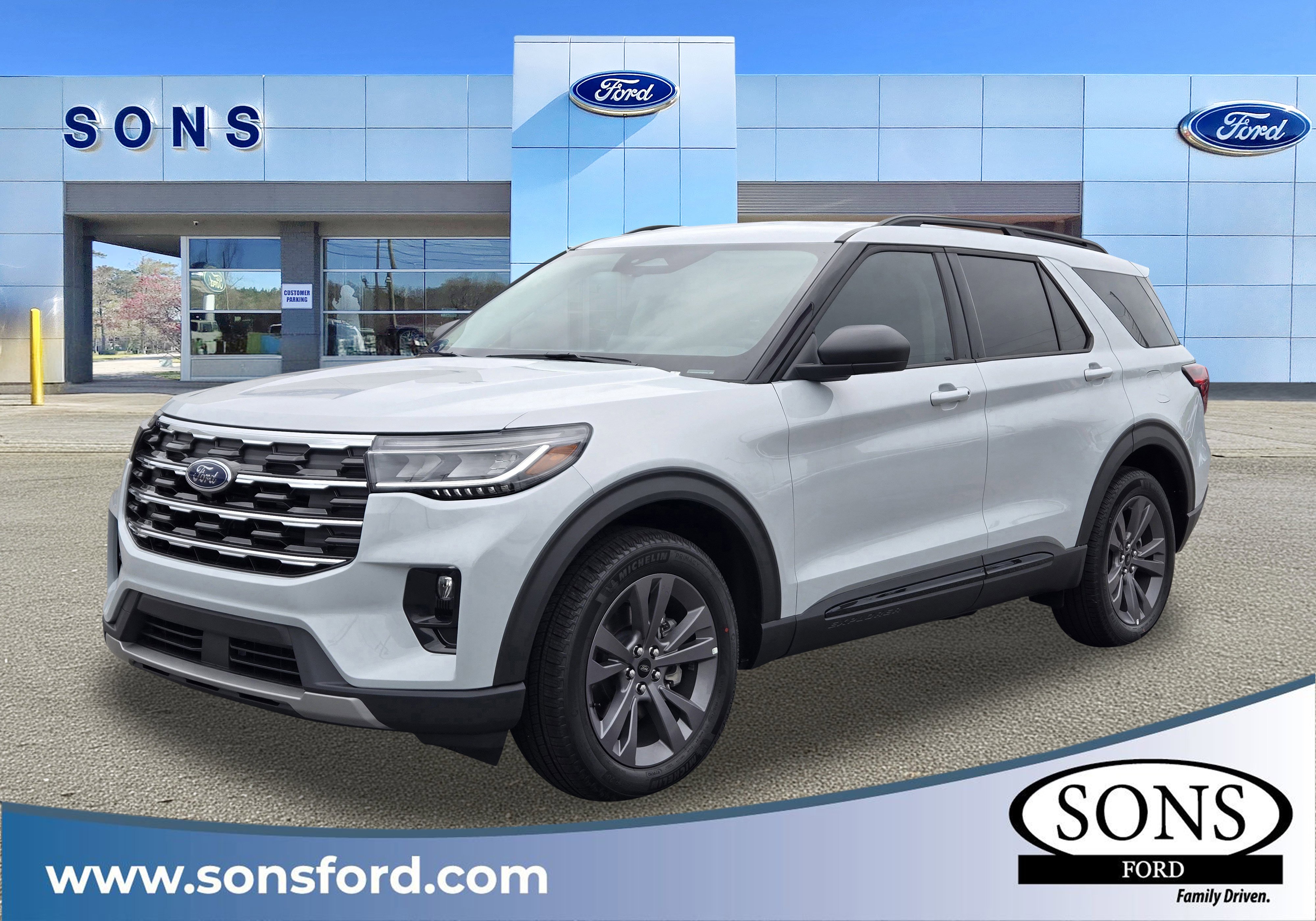 New 2026 Space White Metallic FORD Active image 1