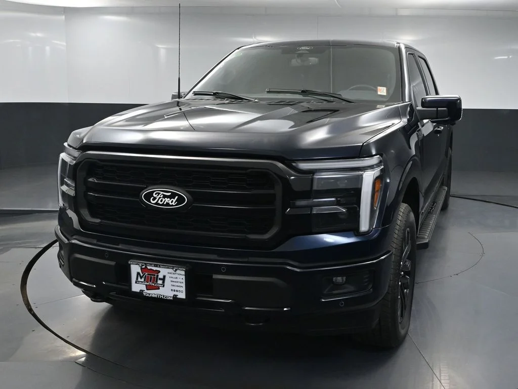Certified Used 2025 Blue Ford Lariat image 9