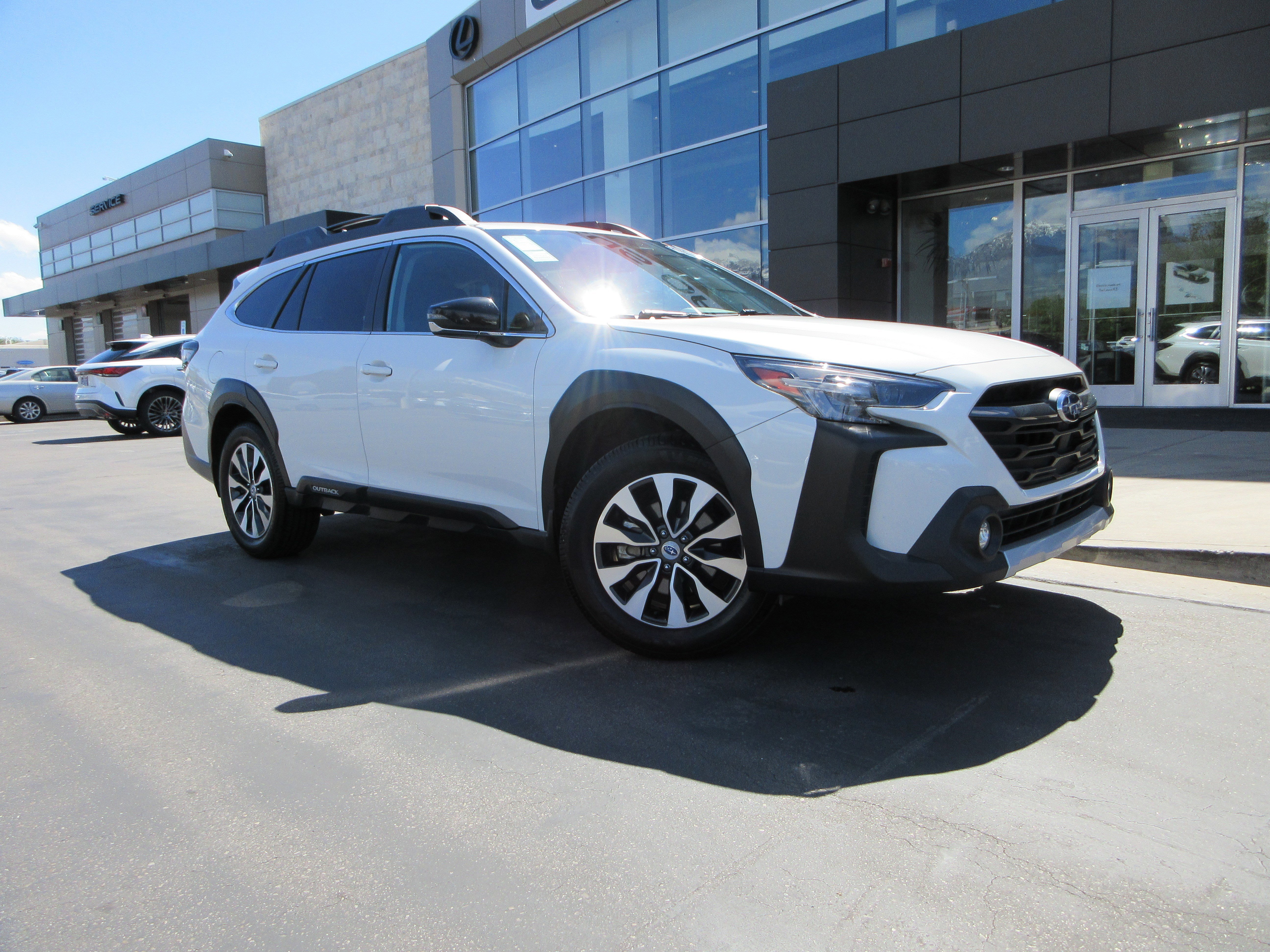 Used 2023 Crystal White Pearl Subaru Limited XT image 14