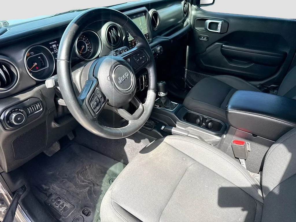 Used 2021 Gray Jeep Unlimited Willys image 25