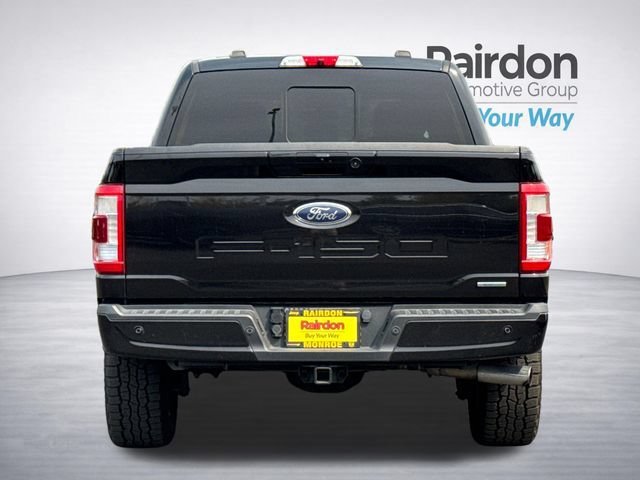 Used 2021 Agate Black Metallic Ford Lariat image 5