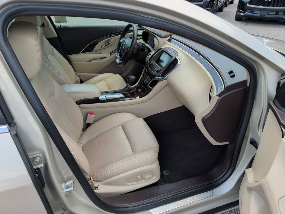 Used 2016 Sparkling Silver Metallic Buick Leather image 12
