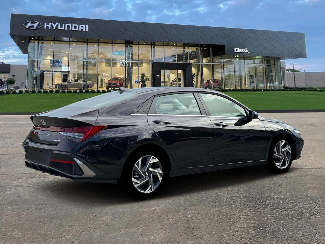 New 2026 Abyss Black Pearl Hyundai Limited image 8