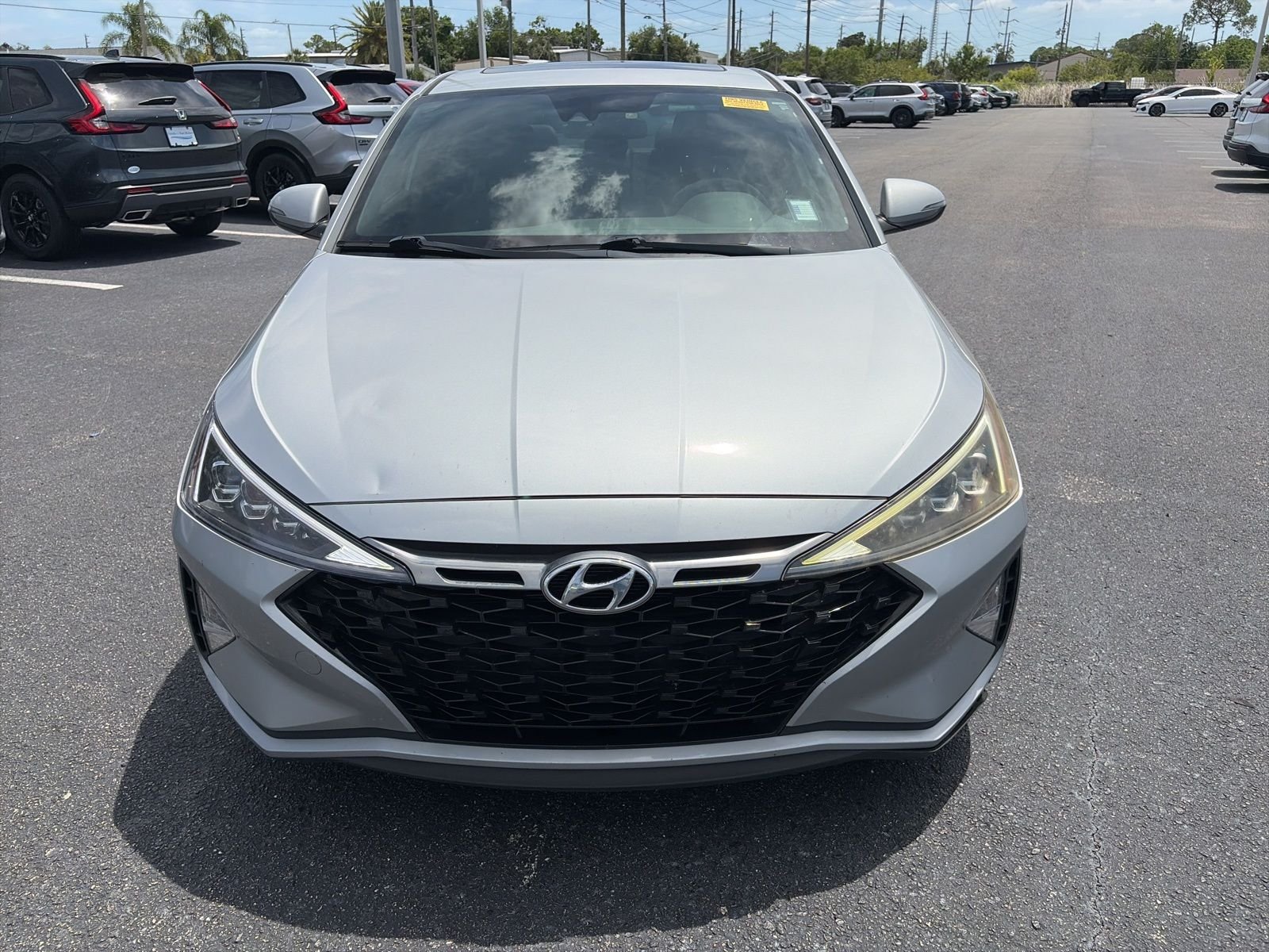 Used 2020 Hyundai Elantra Sport with VIN KMHD04LB4LU100469 for sale in Port Richey, FL