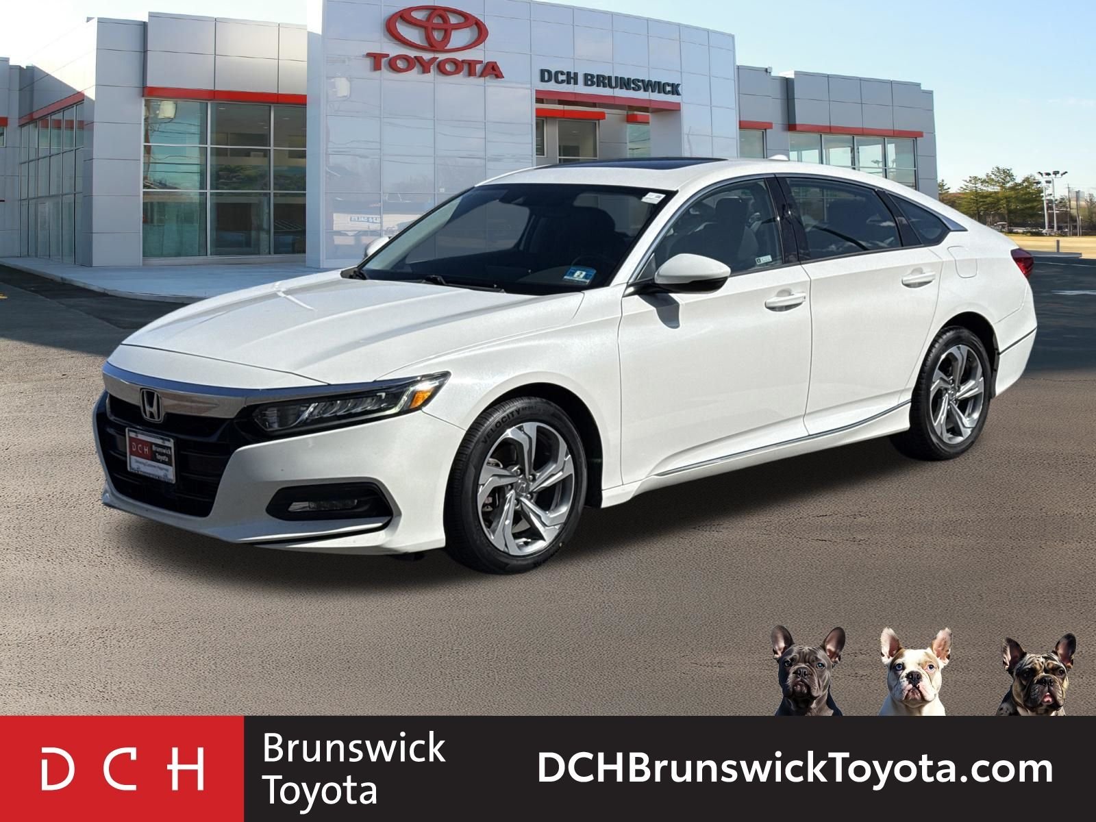Used 2018 White Honda EX-L image 1