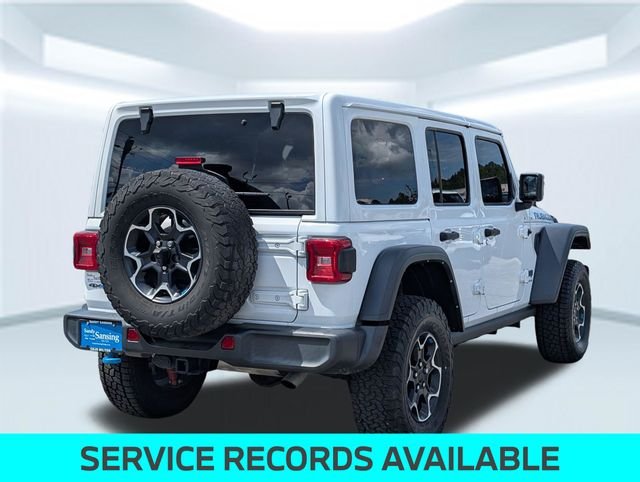 Used 2023 White Jeep Rubicon 4xe image 5