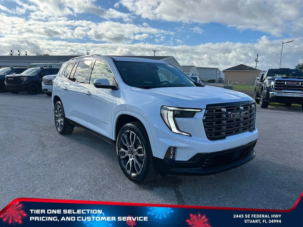 New 2026 Glacier White Tricoat GMC Denali Ultimate image 3
