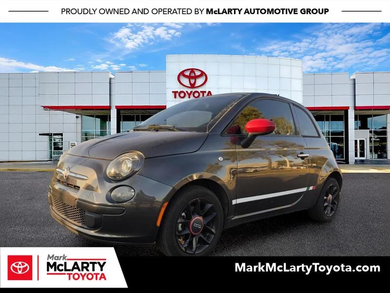Used 2016 GRAY FIAT 2DR HB POP image 1