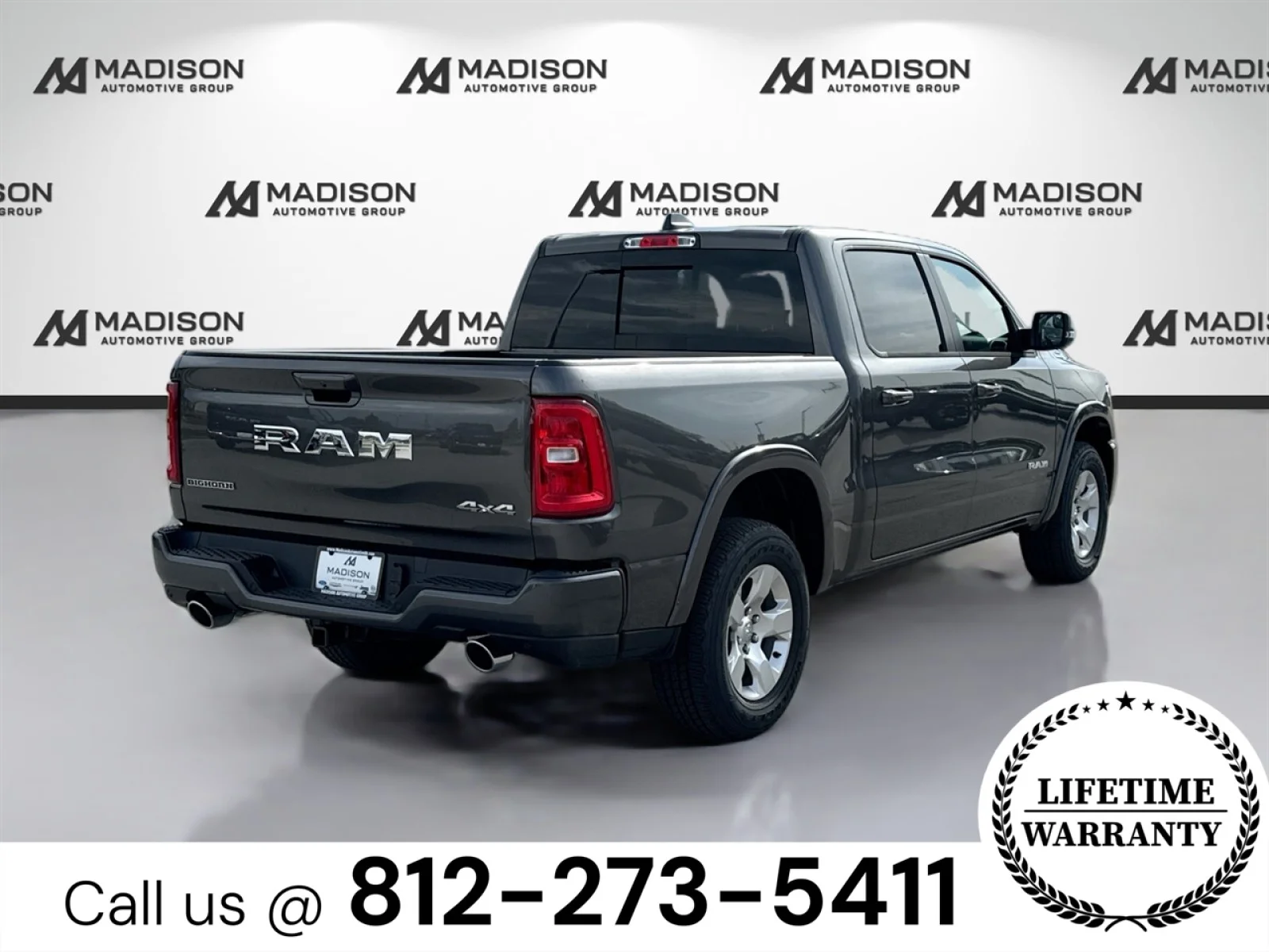 New 2026 Granite Crystal Metallic Clearcoat Ram Big Horn image 5