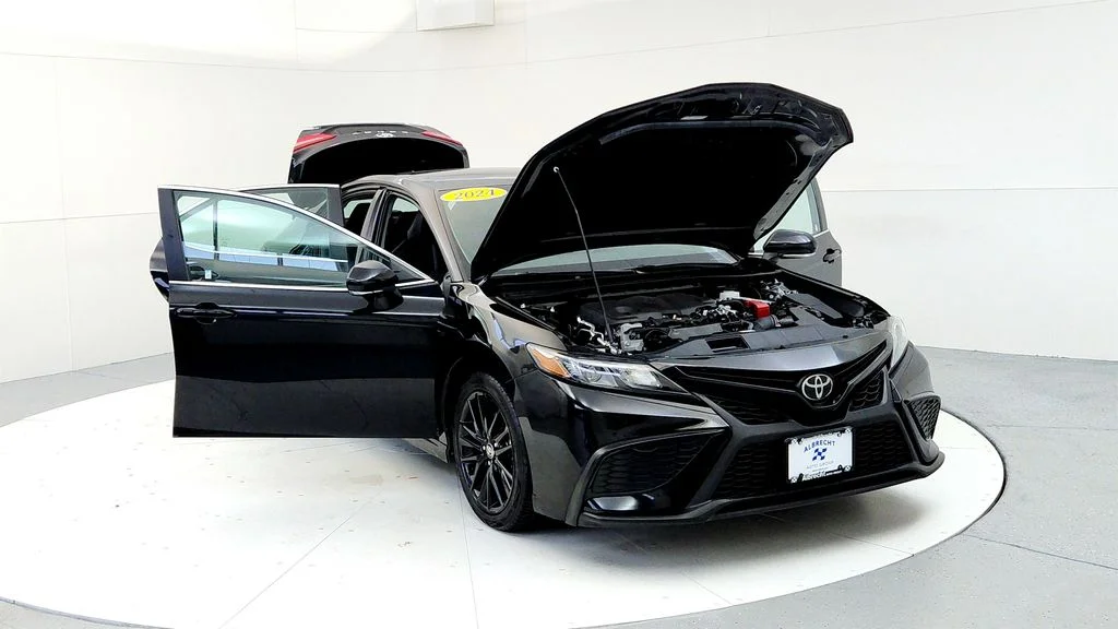 Certified Used 2024 Black Toyota SE image 9