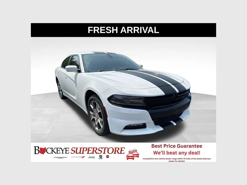 Used 2016 White Dodge SXT image 1