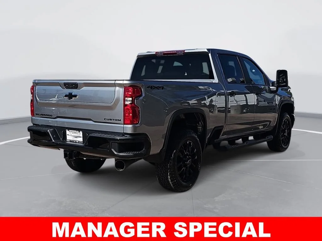 New 2026 Sterling Gray Metallic Chevrolet Custom image 3