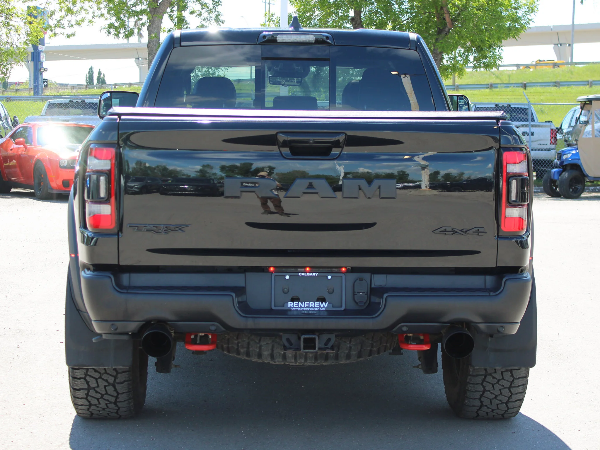 Certified Used 2023 Black RAM TRX * | 702 HP | Supercharged V8 | Tonneau Cover | Apple CarPlay | Heated/Vented Seats image 17