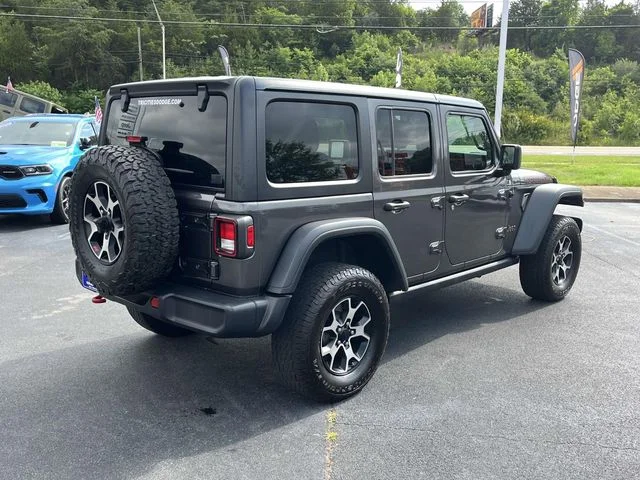 Used 2020 Gray Jeep Unlimited Rubicon image 3